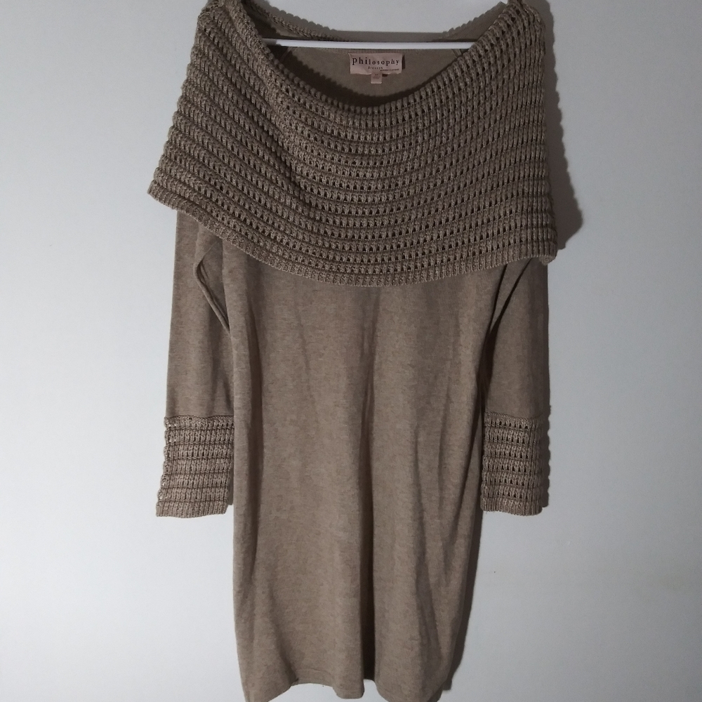 Philosophy sweater dress size M